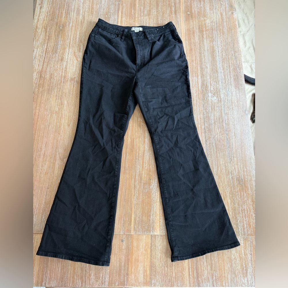 Madewell curvy skinny flare jeans